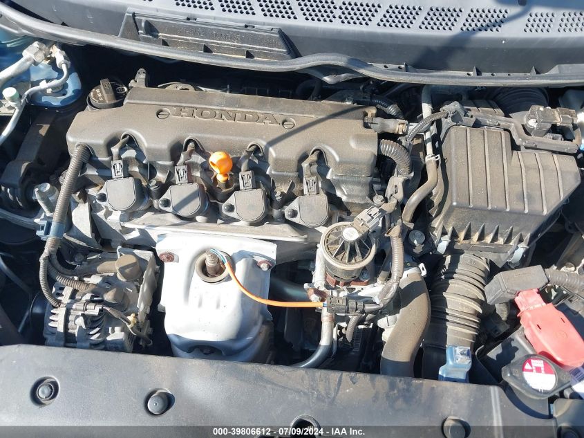 2009 Honda Civic Lx-S VIN: 2HGFA16689H346008 Lot: 39806612