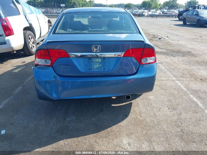 2009 Honda Civic Lx-S VIN: 2HGFA16689H346008 Lot: 39806612