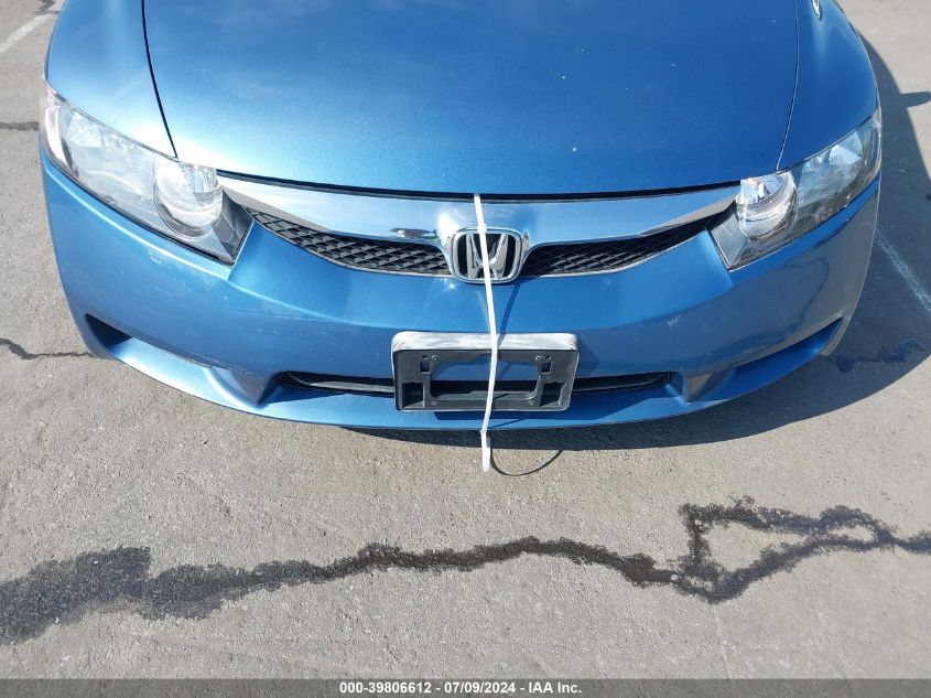 2009 Honda Civic Lx-S VIN: 2HGFA16689H346008 Lot: 39806612