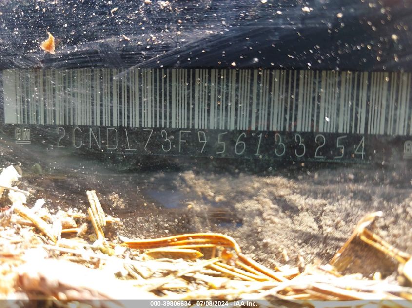 2005 Chevrolet Equinox Lt VIN: 2CNDL73F956133254 Lot: 39806634