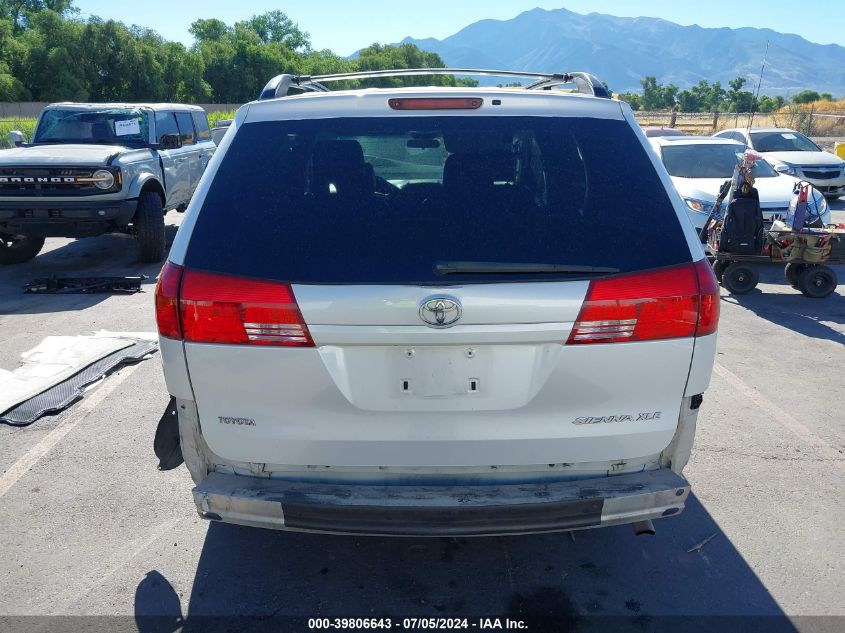 2004 Toyota Sienna Xle VIN: 5TDZA22C34S181749 Lot: 39806643