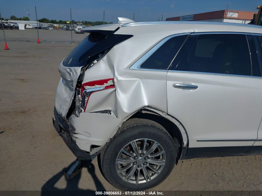 2017 Cadillac Xt5 Luxury VIN: 1GYKNBRS3HZ204318 Lot: 39806653