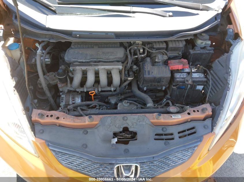 2009 Honda Fit Sport VIN: JHMGE88459S016247 Lot: 39806663