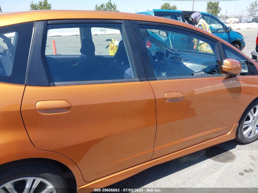 2009 Honda Fit Sport VIN: JHMGE88459S016247 Lot: 39806663