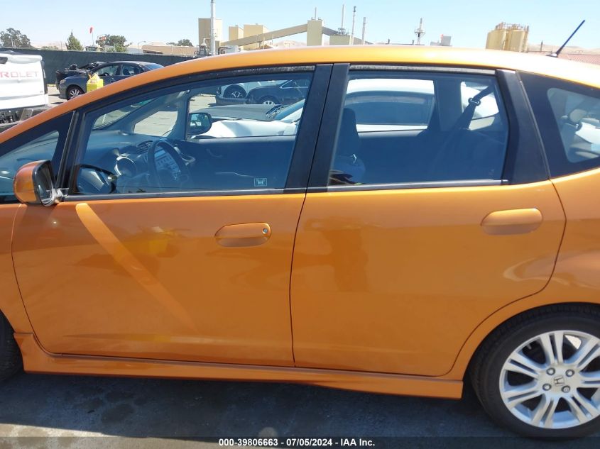 2009 Honda Fit Sport VIN: JHMGE88459S016247 Lot: 39806663