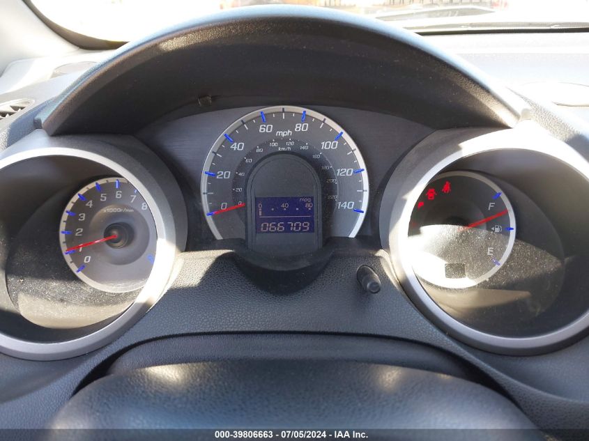 2009 Honda Fit Sport VIN: JHMGE88459S016247 Lot: 39806663