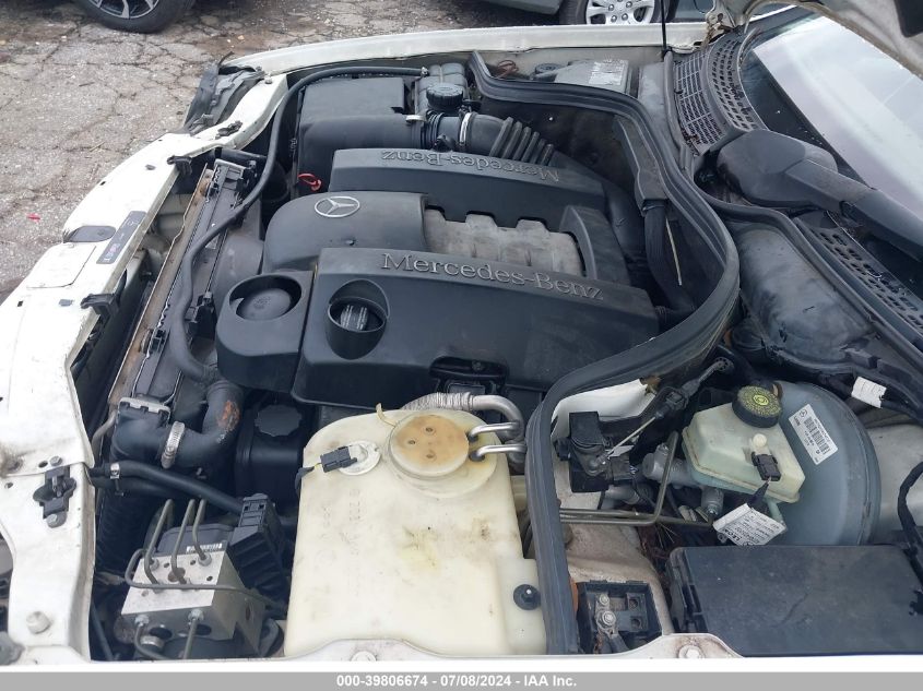 2002 Mercedes-Benz Clk 320 VIN: WDBLJ65GX2T120231 Lot: 39806674