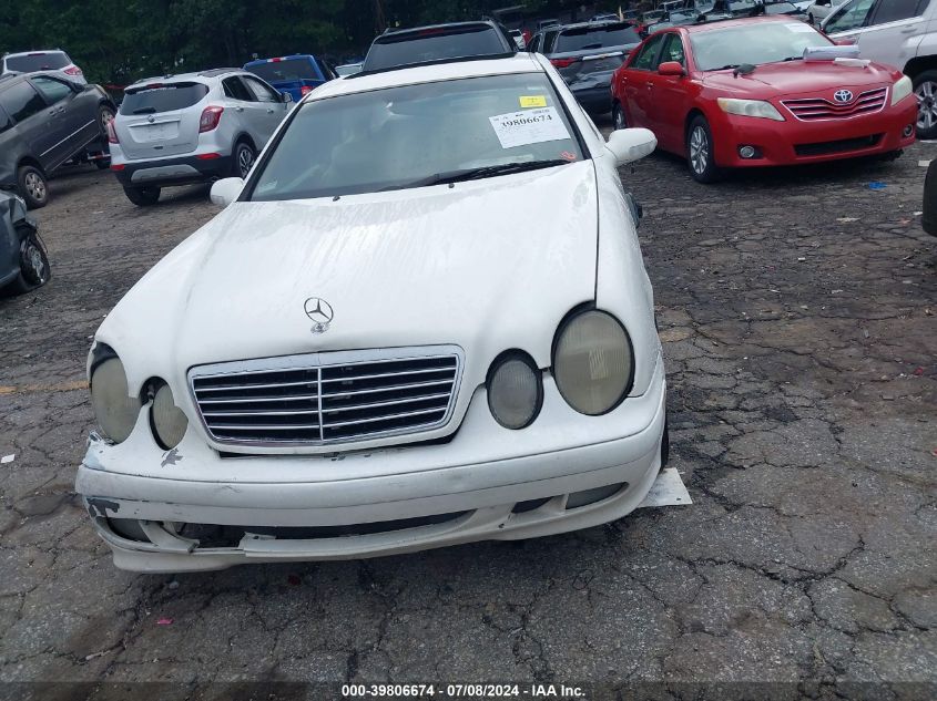 2002 Mercedes-Benz Clk 320 VIN: WDBLJ65GX2T120231 Lot: 39806674