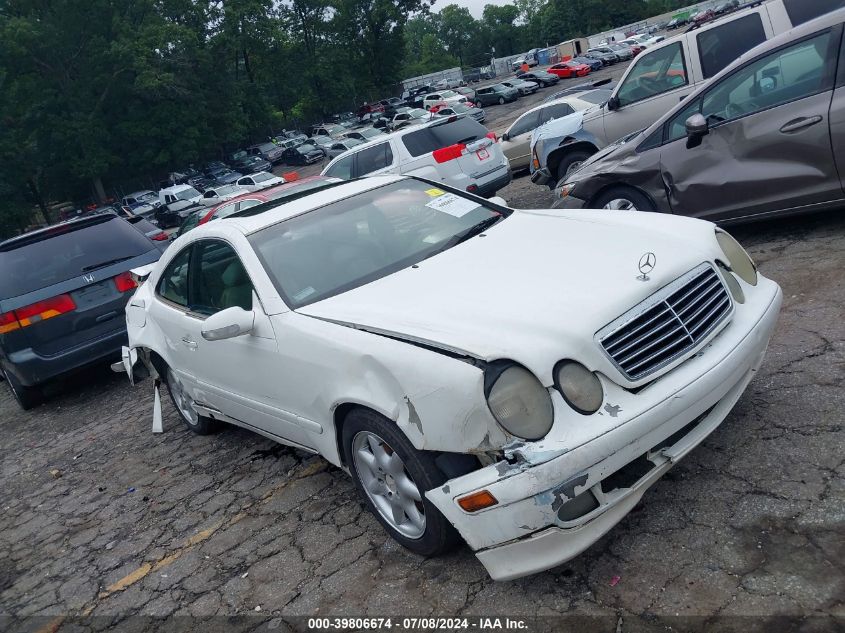 2002 Mercedes-Benz Clk 320 VIN: WDBLJ65GX2T120231 Lot: 39806674