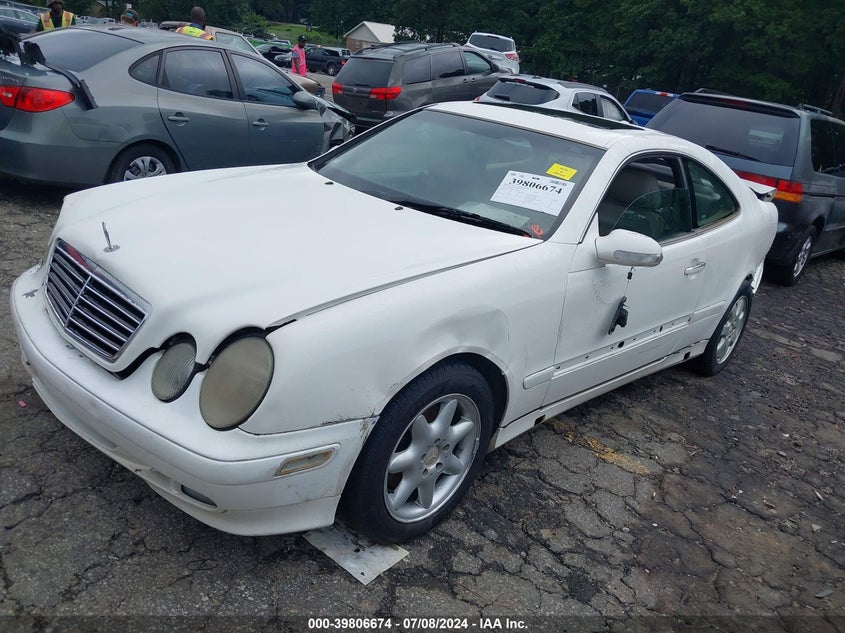 2002 Mercedes-Benz Clk 320 VIN: WDBLJ65GX2T120231 Lot: 39806674