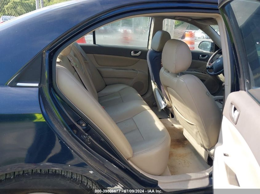 2007 Hyundai Sonata Gls VIN: 5NPET46C37H209090 Lot: 39806677