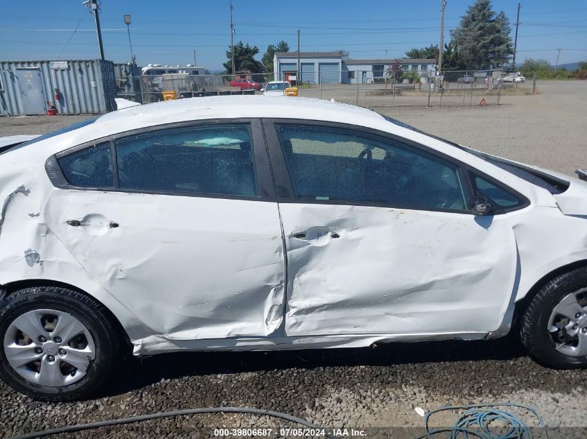 2017 Kia Forte Lx VIN: 3KPFK4A76HE085274 Lot: 39806687