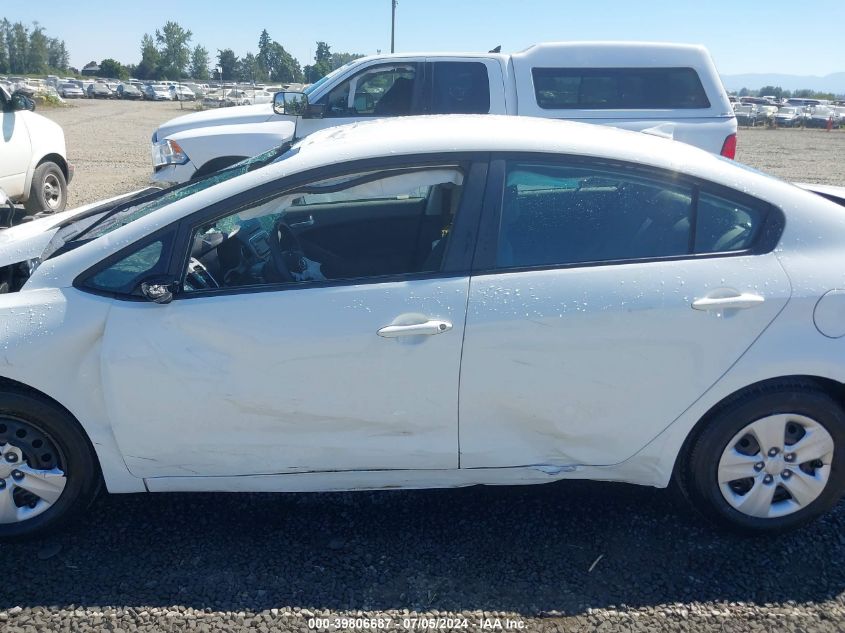 2017 Kia Forte Lx VIN: 3KPFK4A76HE085274 Lot: 39806687