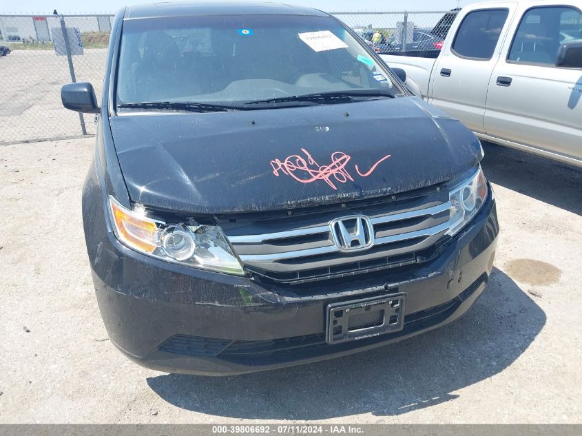 2011 Honda Odyssey Ex-L VIN: 5FNRL5H62BB093726 Lot: 39806692