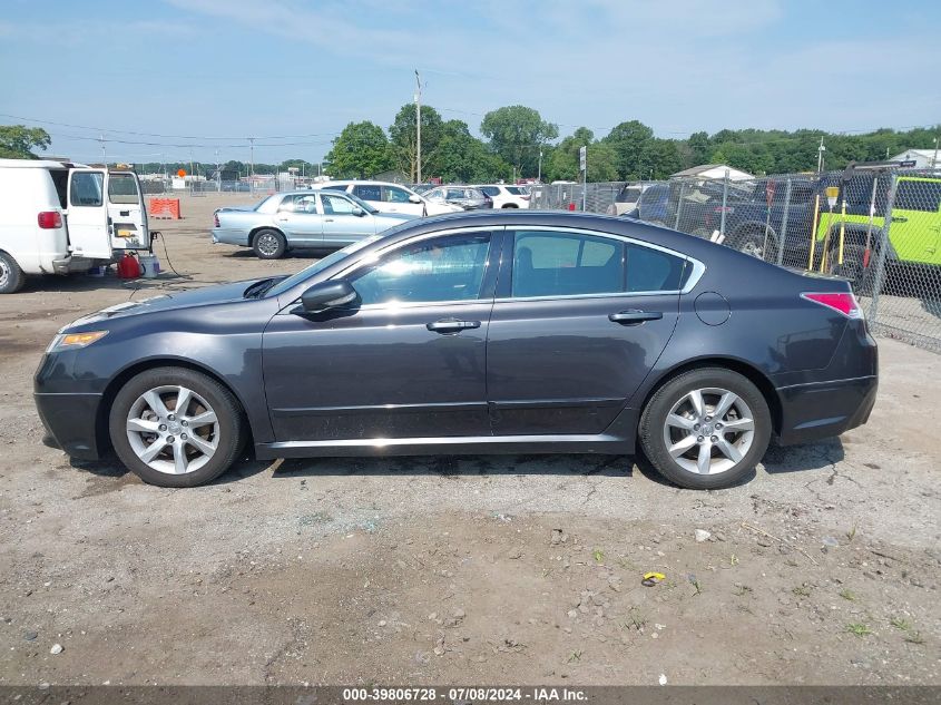 2012 Acura Tl 3.5 VIN: 19UUA8F5XCA004864 Lot: 39806728