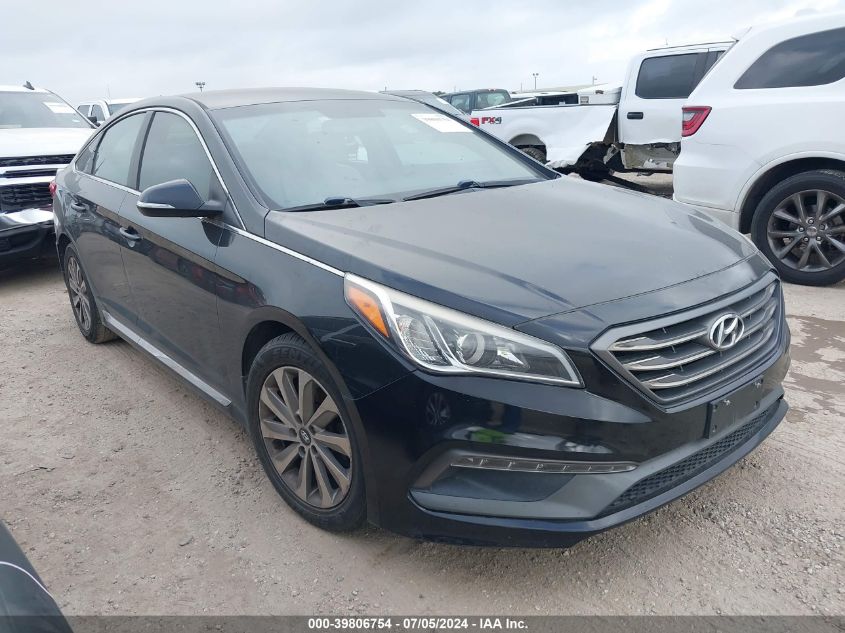 2017 Hyundai Sonata Sport VIN: 5NPE34AF2HH477311 Lot: 39806754