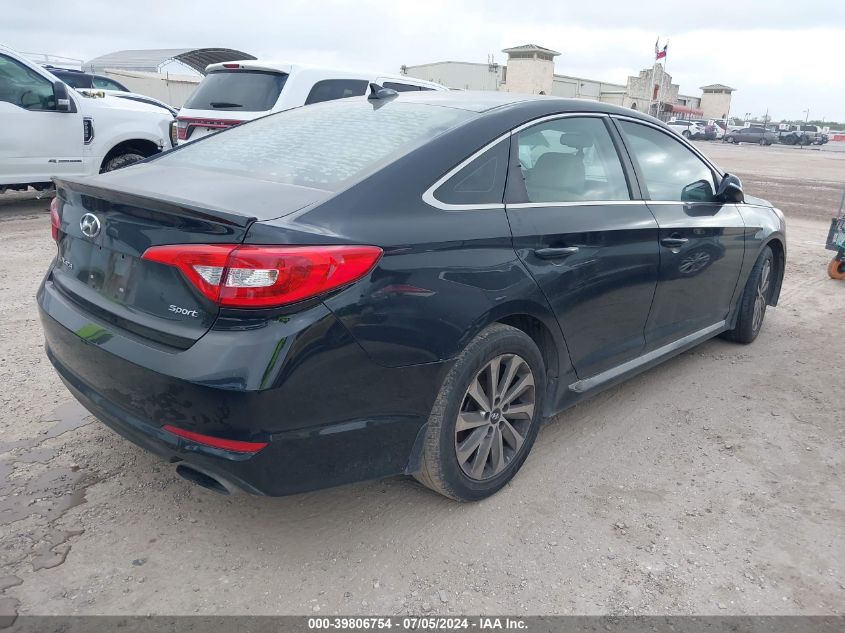 2017 Hyundai Sonata Sport VIN: 5NPE34AF2HH477311 Lot: 39806754