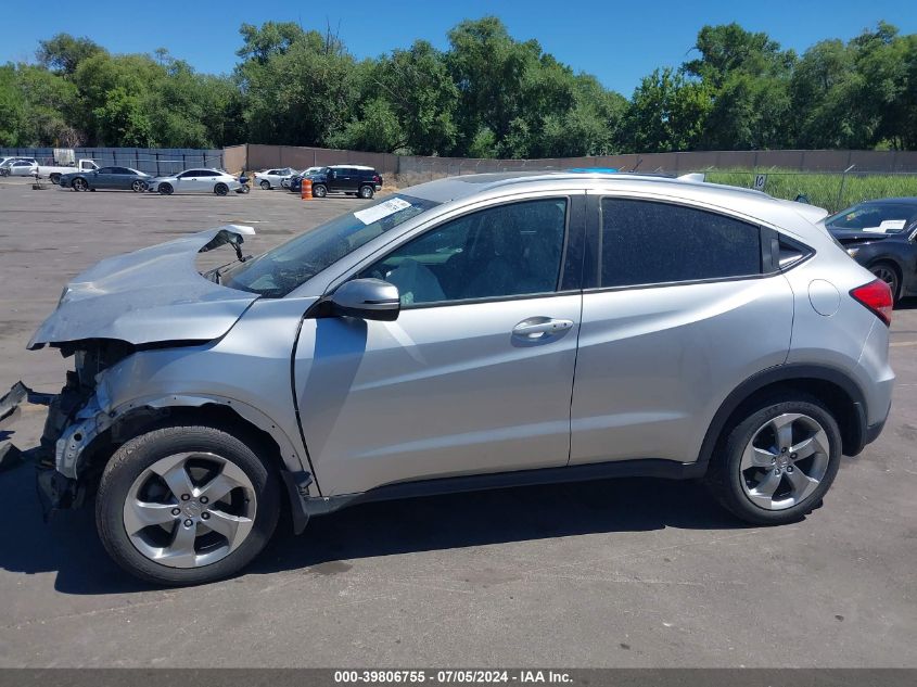 2016 Honda Hr-V Ex-L VIN: 3CZRU6H74GM766461 Lot: 39806755