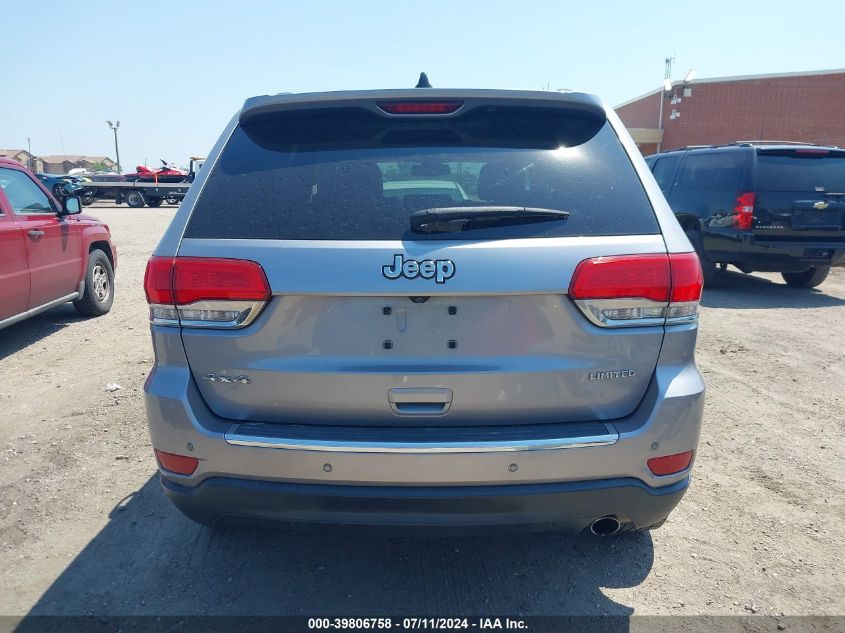 2016 Jeep Grand Cherokee Limited VIN: 1C4RJFBG2GC318194 Lot: 39806758