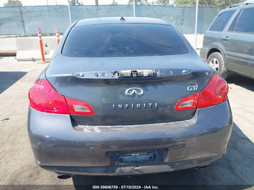 2010 Infiniti G37 Journey VIN: JN1CV6AP5AM202147 Lot: 39806759