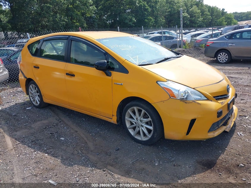 2012 Toyota Prius V Three VIN: JTDZN3EUXC3141294 Lot: 39806765
