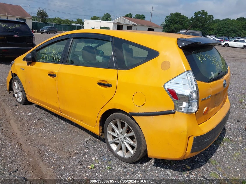 2012 Toyota Prius V Three VIN: JTDZN3EUXC3141294 Lot: 39806765