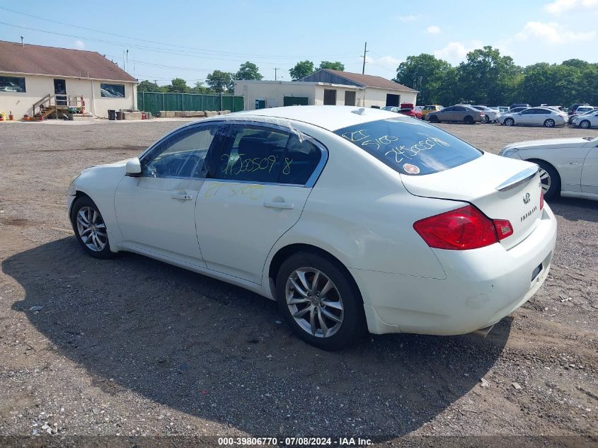 JNKBV61FX8M278228 2008 Infiniti G35X