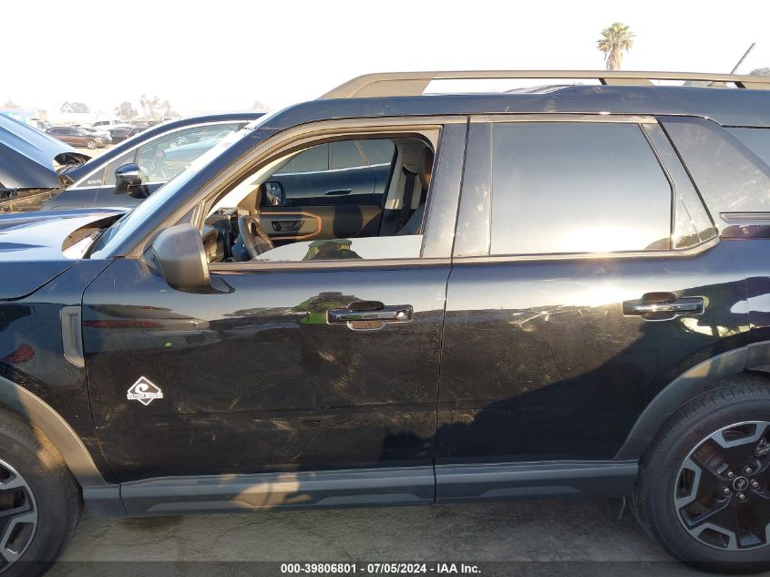 2021 Ford Bronco Sport Outer Banks VIN: 3FMCR9C65MRA99326 Lot: 39806801