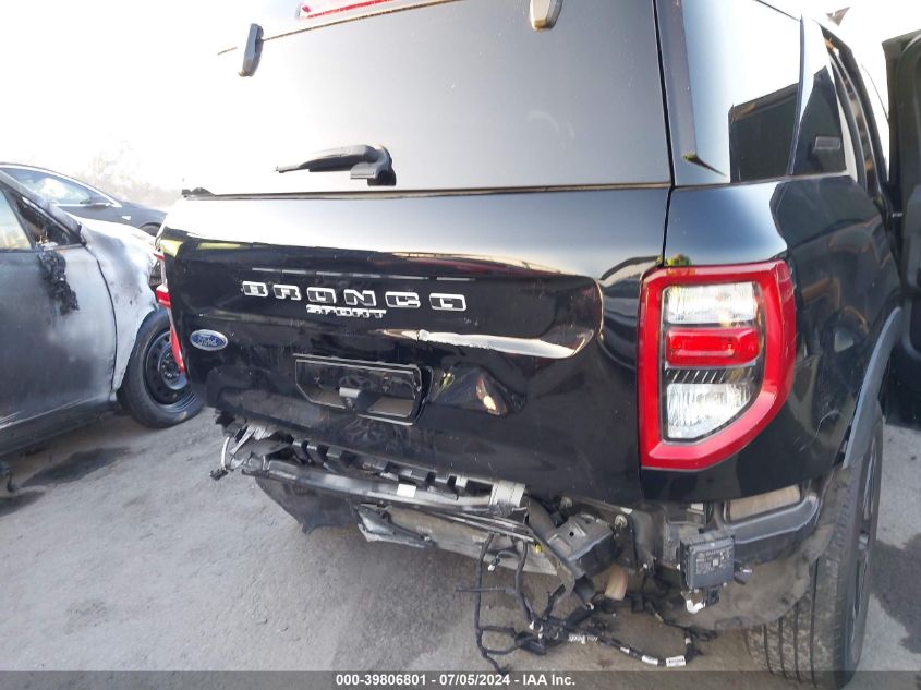 2021 Ford Bronco Sport Outer Banks VIN: 3FMCR9C65MRA99326 Lot: 39806801