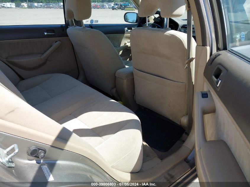 2004 Honda Civic Lx VIN: JHMES16504S001957 Lot: 39806803