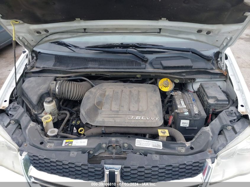 2014 Dodge Grand Caravan Se VIN: 2C4RDGBGXER472024 Lot: 39806810