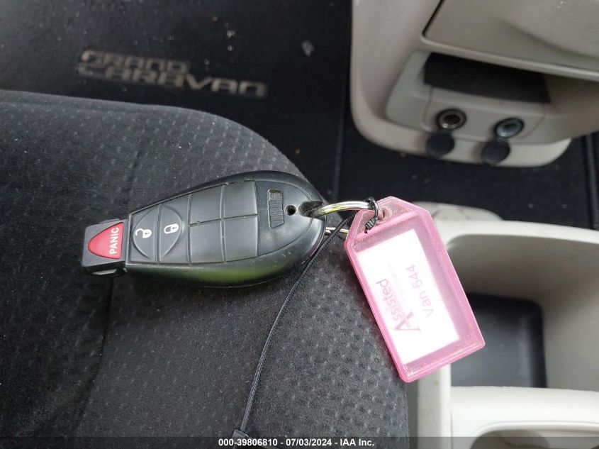 2014 Dodge Grand Caravan Se VIN: 2C4RDGBGXER472024 Lot: 39806810