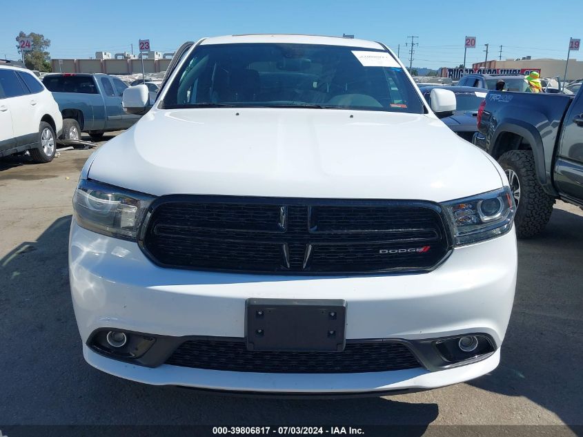 2017 Dodge Durango R/T Rwd VIN: 1C4SDHCT2HC680687 Lot: 39806817