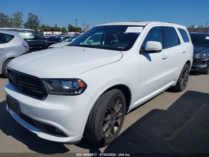 2017 DODGE DURANGO R/T RWD - 1C4SDHCT2HC680687