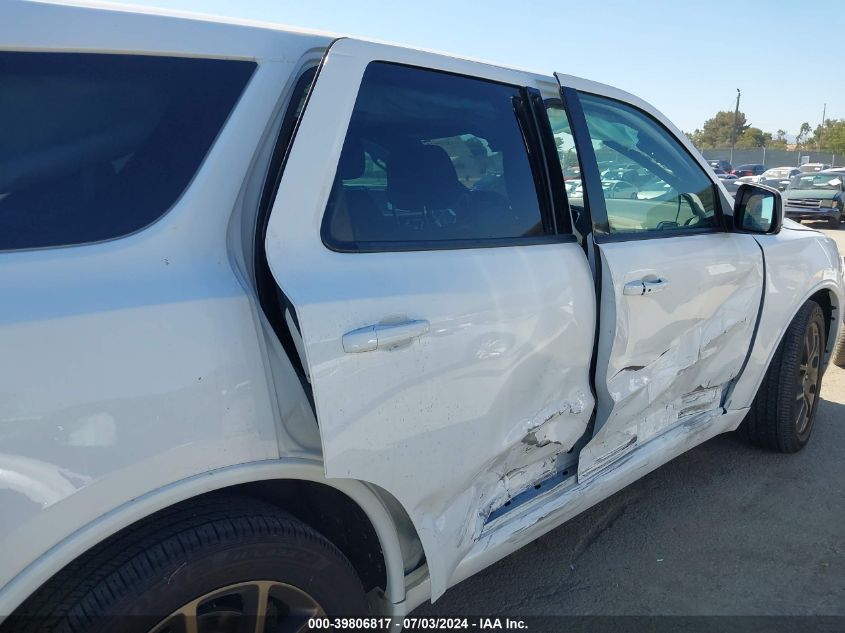 2017 Dodge Durango R/T Rwd VIN: 1C4SDHCT2HC680687 Lot: 39806817