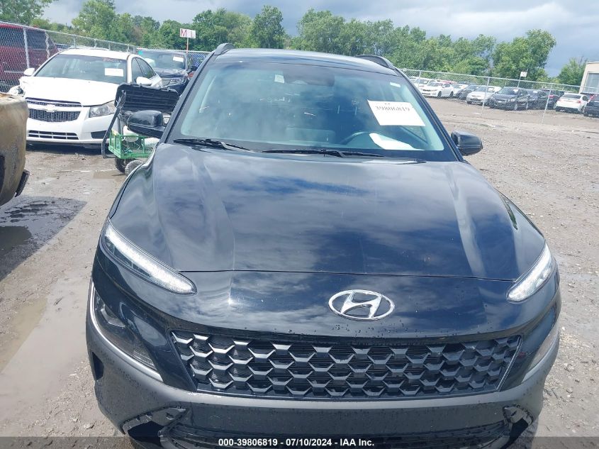 2023 Hyundai Kona Sel VIN: KM8K6CAB9PU030086 Lot: 39806819