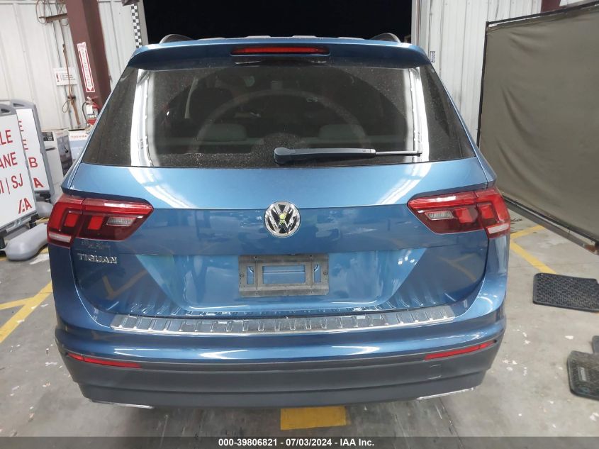 2019 Volkswagen Tiguan 2.0T S VIN: 3VV1B7AX2KM083323 Lot: 39806821