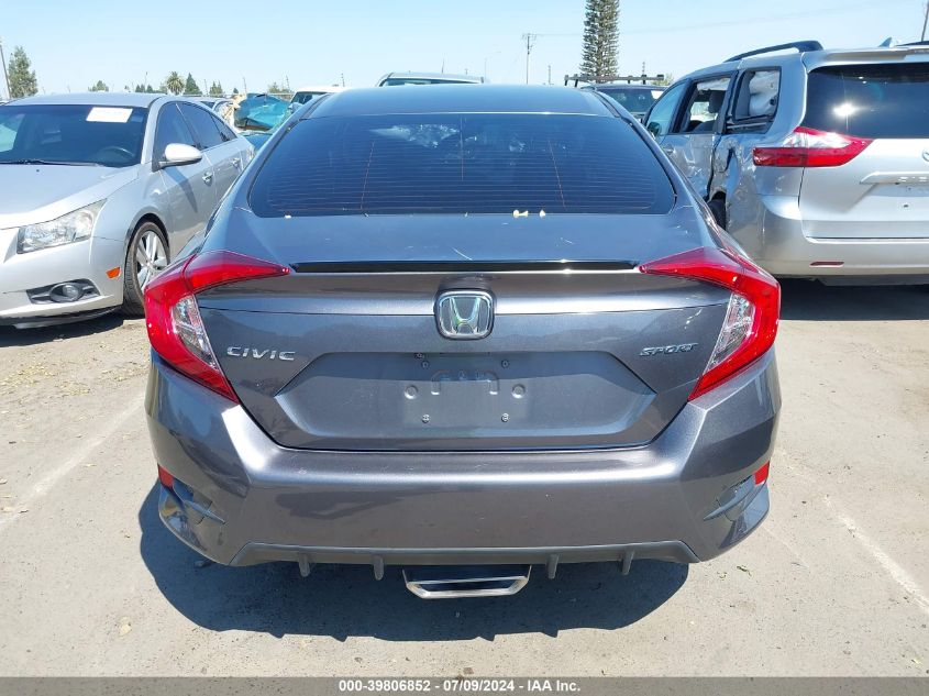 2019 Honda Civic Sport VIN: 19XFC2F81KE210272 Lot: 39806852