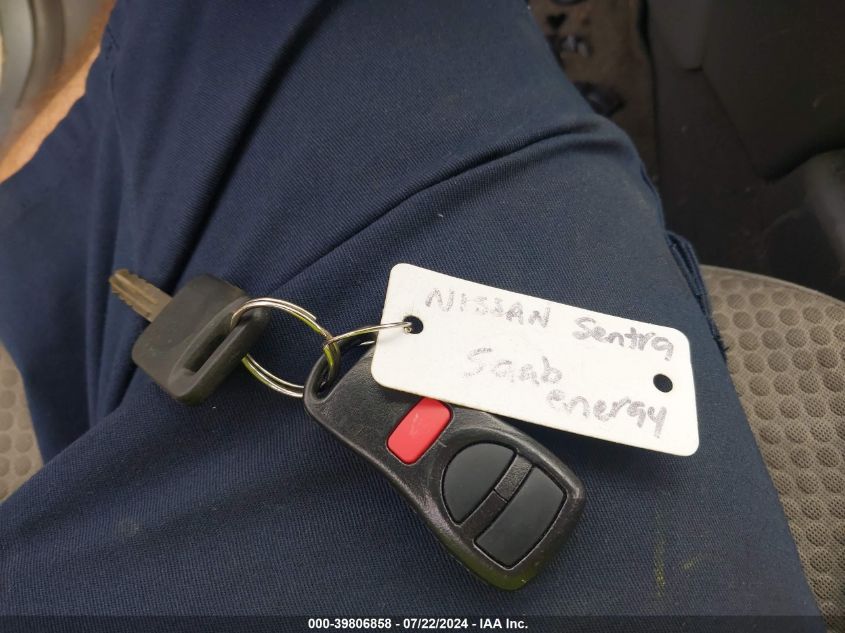 2008 Nissan Sentra 2.0 S VIN: 3N1AB61E28L627814 Lot: 39806858