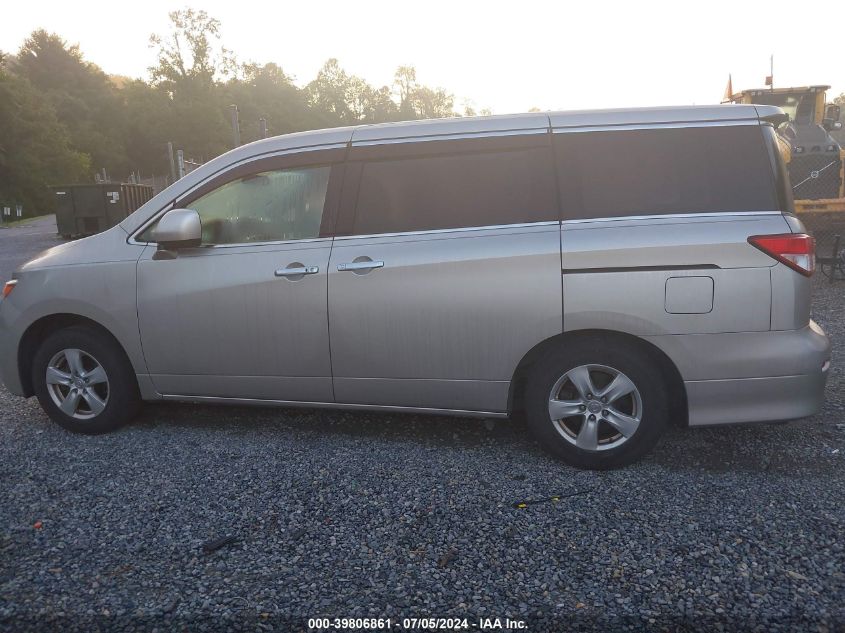 2011 Nissan Quest Sv VIN: JN8AE2KP0B9003589 Lot: 39806861