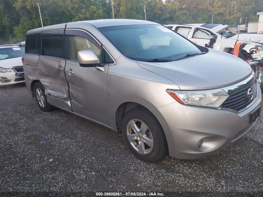 2011 Nissan Quest Sv VIN: JN8AE2KP0B9003589 Lot: 39806861