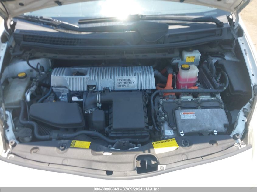 2011 Toyota Prius Two VIN: JTDKN3DU5B0250295 Lot: 39806869