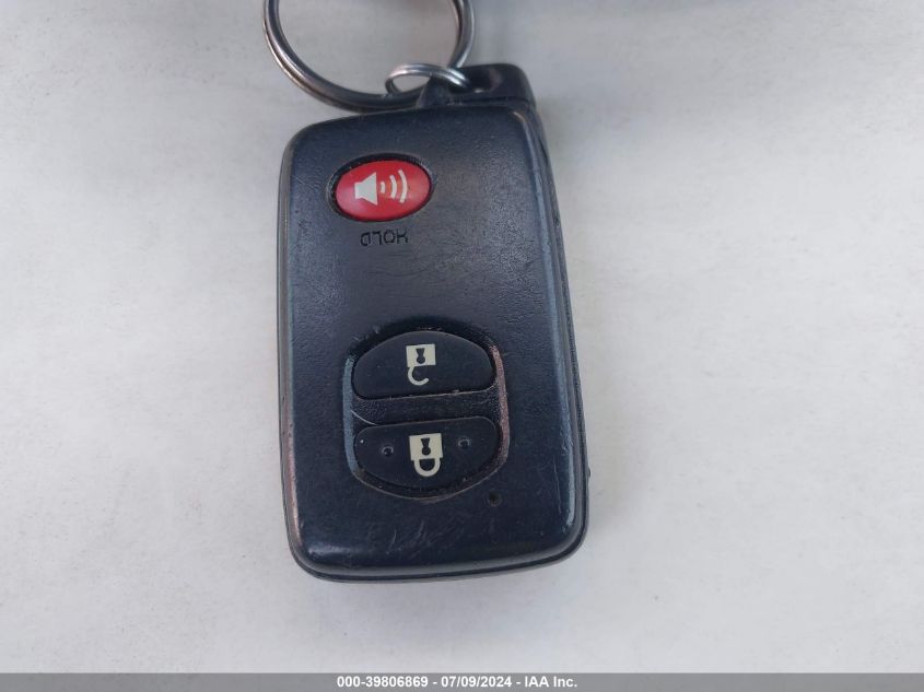 2011 Toyota Prius Two VIN: JTDKN3DU5B0250295 Lot: 39806869