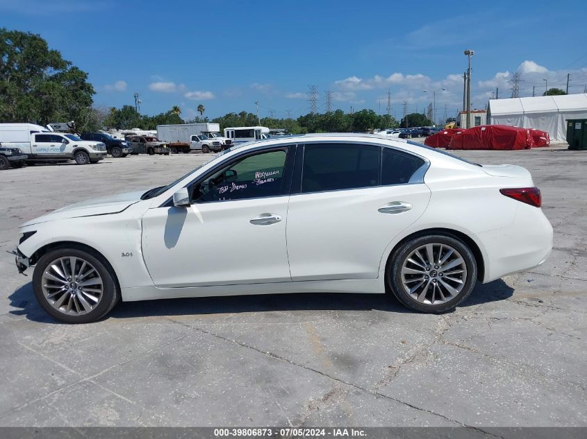 2018 Infiniti Q50 Luxe/Sport VIN: JN1EV7AP5JM361474 Lot: 39806873