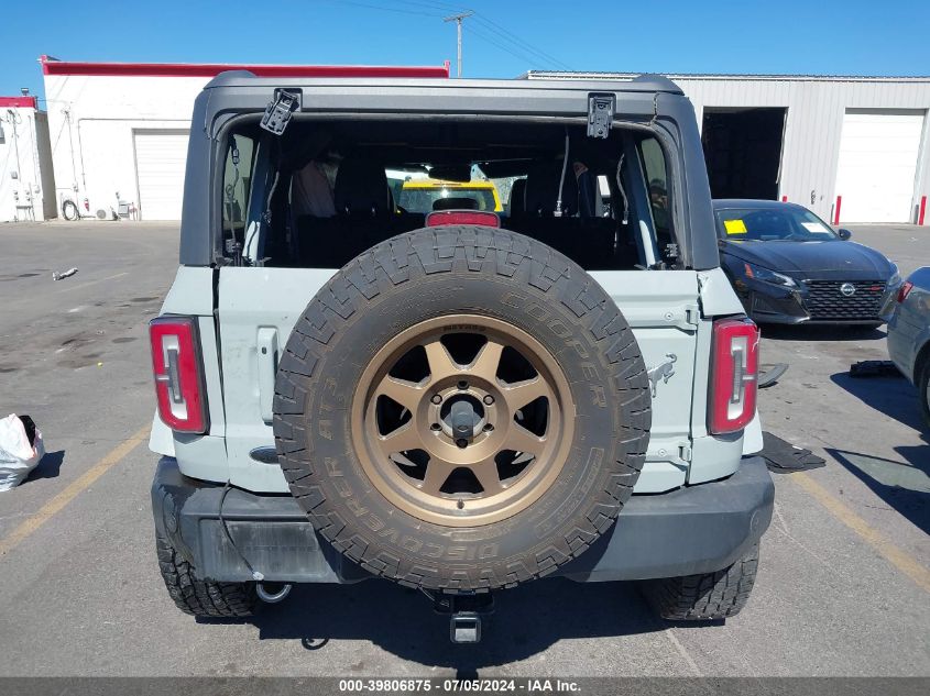 2021 Ford Bronco Big Bend/Black Diamond/Outer Banks VIN: 1FMDE5BH6MLA69083 Lot: 39806875