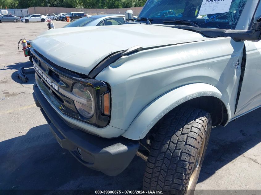 2021 Ford Bronco Big Bend/Black Diamond/Outer Banks VIN: 1FMDE5BH6MLA69083 Lot: 39806875