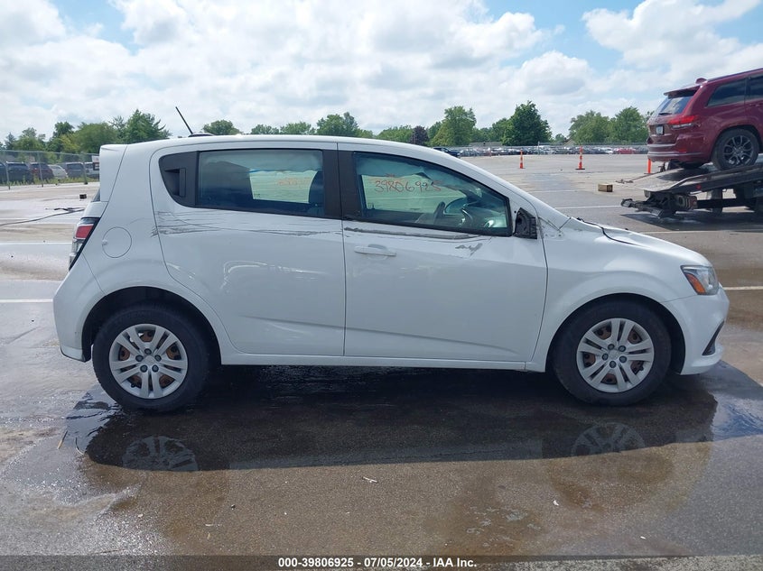 2017 Chevrolet Sonic Lt Auto VIN: 1G1JG6SH9H4177861 Lot: 39806925