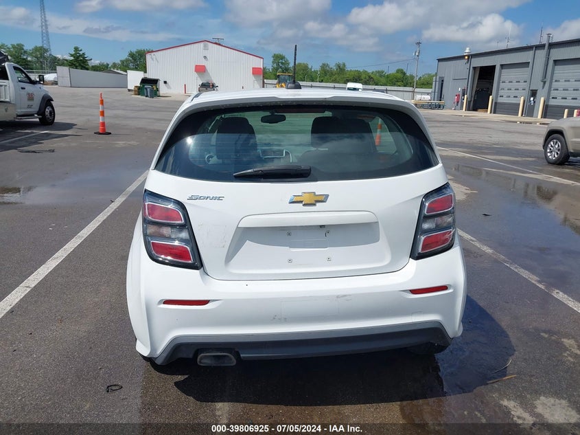 2017 Chevrolet Sonic Lt Auto VIN: 1G1JG6SH9H4177861 Lot: 39806925