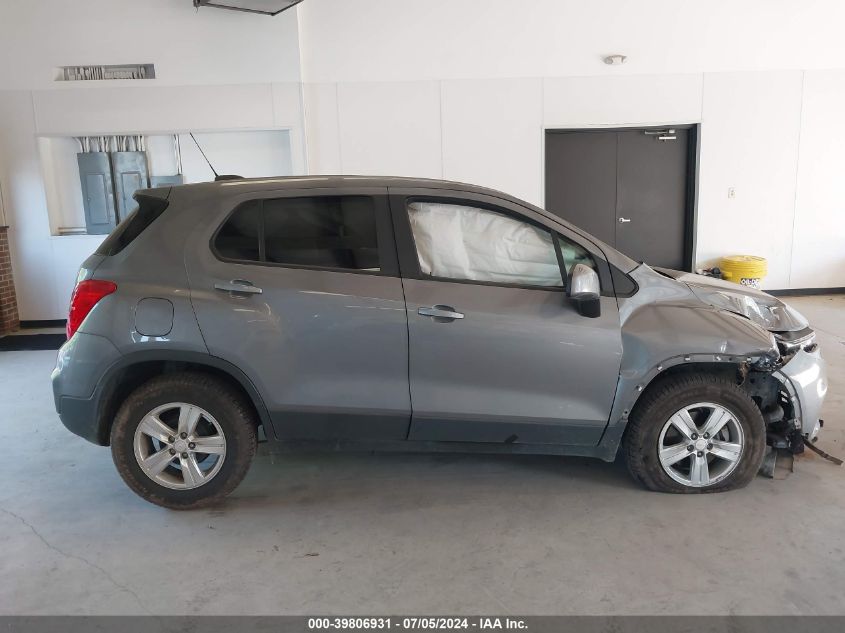2020 Chevrolet Trax Fwd Ls VIN: 3GNCJKSBXLL183121 Lot: 39806931