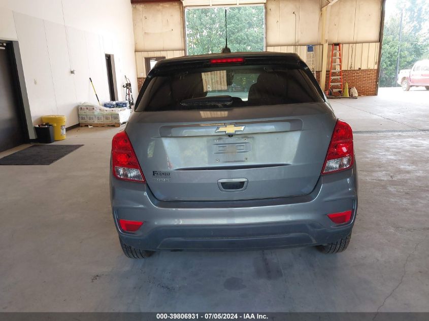 2020 Chevrolet Trax Fwd Ls VIN: 3GNCJKSBXLL183121 Lot: 39806931